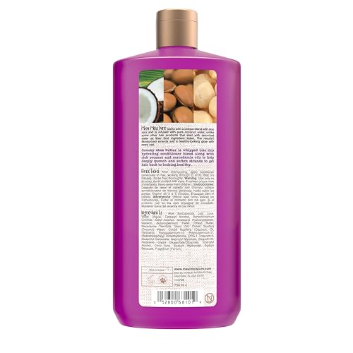 Maui Moisture Heal & Hydrate + Shea Butter Conditioner for Dry, Damaged Curls Helps Soften & Revive Curly & Coily Hair with Macadamia & Coconut Oils, Vegan & Silicone-Free, 13 fl. oz - Image 8