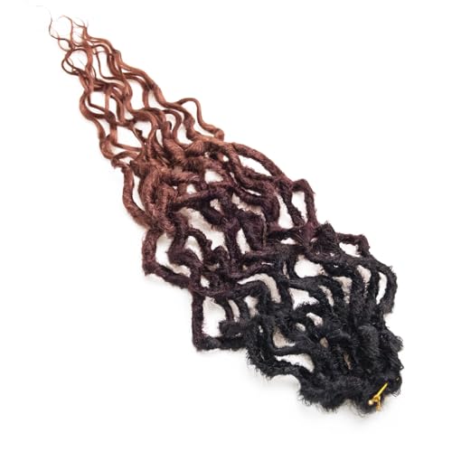 Faux Locs Crochet Hair 24Inch Goddess Locs Crochet Hair, 6Packs Crochet Locs Soft Locs Curly Ends Faux Locs Synthetic Crochet Braids Hair Extensions(OT530/350, 24'') - Image 5