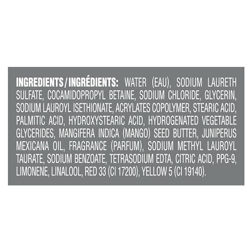 DOVE MEN + CARE Body and Face Wash Rejuvenating Mango + Cedarwood 3 Pack for Men, with 24-Hour Nourishing Micromoisture Technology, 30 oz - Image 6
