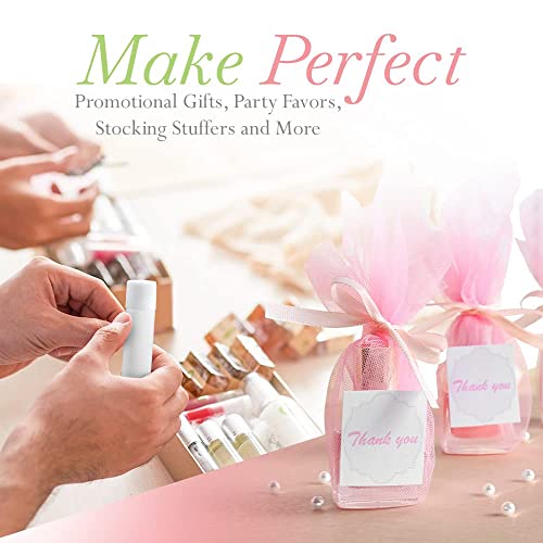 Lip Balm Bulk Unlabeled - Made in USA 50 Pack Honey Bulk Chapstick - Natural Ingredients Vitamin E Shea Butter - Custom Chapstick Bulk For Party & Wedding Favors - Image 2