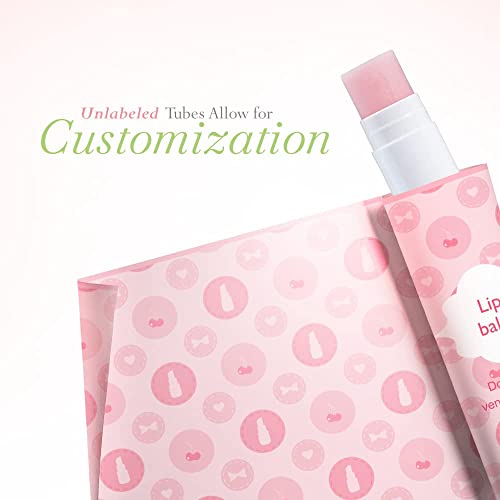 Lip Balm Bulk Unlabeled - Made in USA 50 Pack Honey Bulk Chapstick - Natural Ingredients Vitamin E Shea Butter - Custom Chapstick Bulk For Party & Wedding Favors - Image 6