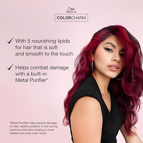 COLORCHARM VIVID DARKS Permanent Cream Color Vibrant Color for Dark Hair Nourishing Vegan Formula No Bleach Needed - Image 4
