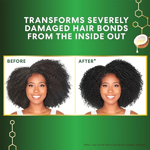 Palmer's Amino Bonding Complex Hair Treatment, Leave-In Conditioner Spray with Coconut Oil & Vitamin E, Heat Protectant, Anti Frizz, Strengthens & Protects Hair Growth, All Hair Types, 6.7 fl. oz - Image 3