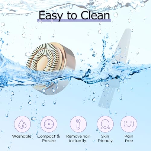 Generation 2 Replacement Heads for Flawless Facial Hair Remover Replacement Heads,Suitable for Flawless Replacement Heads Gen 2 for Flawless Facial Hair Remover for Women,As Seen On TV.(4 Pack) - Image 8