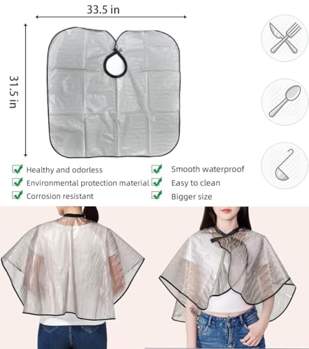 Hair Dye Kit 18 Pieces Hair Coloring Kit, Hair Tinting Bowl, Hair agitator, Dye Brush, Ear Cover, Hairpin, Hair Coloring Cape For Hair Coloring Hair Dye Tools and DIY at Home - Image 4