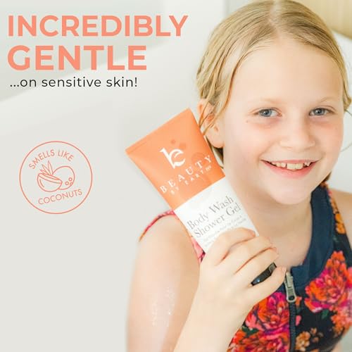 Vanilla Coconut Shower Gel Body Wash - USA Made with Organic & Natural Ingredients, Moisturizing Cleansing Gel for Women, Gentle & Non Toxic Daily Wash for Sensitive Skin, Clean Body Soap Liquid - Image 5
