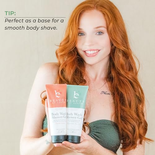 Vanilla Coconut Shower Gel Body Wash - USA Made with Organic & Natural Ingredients, Moisturizing Cleansing Gel for Women, Gentle & Non Toxic Daily Wash for Sensitive Skin, Clean Body Soap Liquid - Image 7