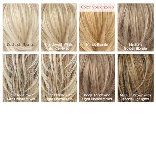 HOOJIH Ponytail Extension, Claw Clip in Straight Messy Hair Bun 9 Inch Short Ponytail Extension with Bendable Metal Wire Hair Pieces for Women Fake Hair Bun DIY Styles - Honey Blonde - Image 5