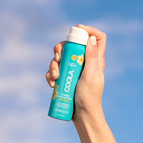 COOLA Organic Sunscreen SPF 50 & 30 Sunblock Spray Kit, Dermatologist Tested Skin Care for Daily Protection, Vegan and Gluten Free,Travel Size, 2 Fl Oz, 3 Pack - Image 3