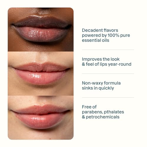 Cliganic Organic Lip Balm Set (Fresh Picked, 8 Flavors) - 100% Natural Moisturizer for Cracked & Dry Lips - Image 6