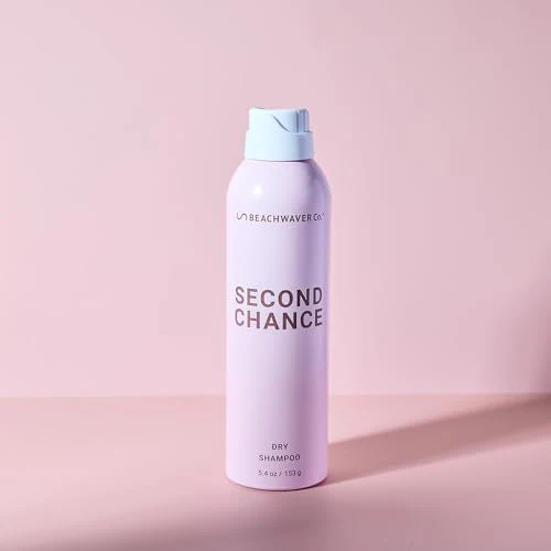 Beachwaver Second Chance Dry Shampoo - Oil-Absorbing Rice Formula for Fuller Roots and Longer Lasting Waves - Aerosol Dry Shampoo Spray - Vegan (5.4 Fl Oz) - Image 7