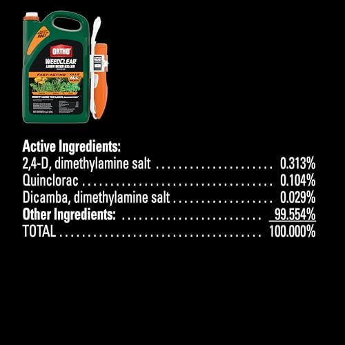 Ortho WeedClear Lawn Weed Killer Ready-to-Use with Comfort Wand, Kills Crabgrass, Dandelion and Clover, 1 gal. - Image 2
