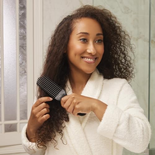 Maroon Detangler Brush by Felicia Leatherwood - For Kinky, Curly, Wavy 4c or Straight Hair - Tame Your Tangles Smooth Your Coils - Pain Free for All Ages - Image 5
