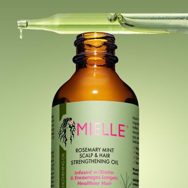 Mielle Organics Hair Strenghtening Bundle - Oil, Shampoo and Conditioner - Image 5
