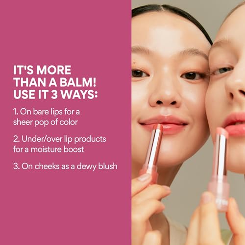 innisfree Dewy Tint Lip Balm with Hydrating Hyaluronic Acid and Ceramides, Tinted Korean Lip Balm - Image 4