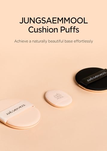 [JUNGSAEMMOOL OFFICIAL] Cushion Puff Set (10p) Black - Image 4