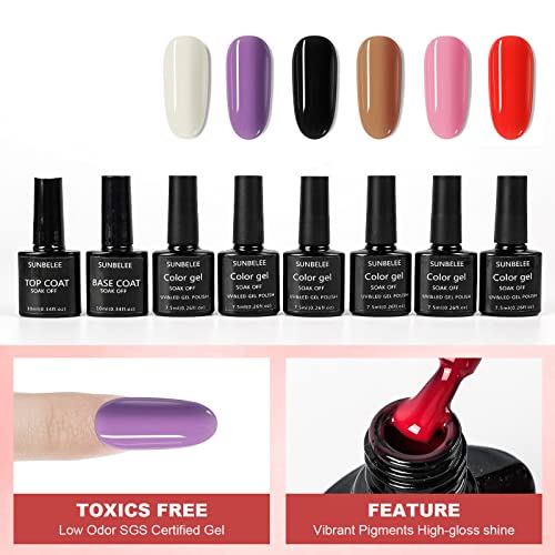 Acrylic Nail Kit for Beginners with Everything, with Professional Gel Nail Polish Kit with UV Light Nail Kit Set Acrylic Powder Kit Nail Art Tips Nail Art Decoration, DIY Nail Art Tool Nail Supplies - Image 4