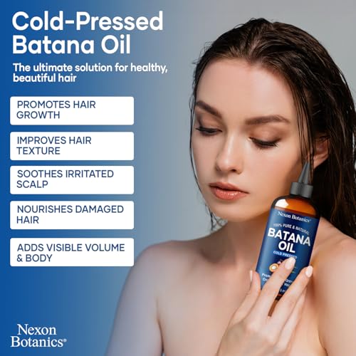 Raw Batana Oil for Hair Growth 4 fl oz - 100% Pure, Natural, Cold-Pressed Oil for Hair, Skin, Face & Lashes - Aceite de Batana - Image 3