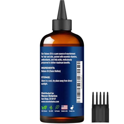 Raw Batana Oil for Hair Growth 4 fl oz - 100% Pure, Natural, Cold-Pressed Oil for Hair, Skin, Face & Lashes - Aceite de Batana - Image 8