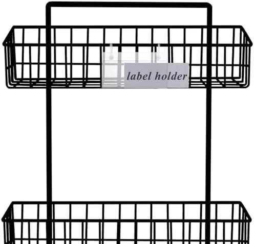 Acrux7 100 PCS Plastic Wire Shelf Label Holders 4" x 2.2" Basket Label Clips with Double Snap Lock Closure, Clear Wire Rack Label Holder Price Tag Holder for Market, Retail Shop, Pantry - Image 7