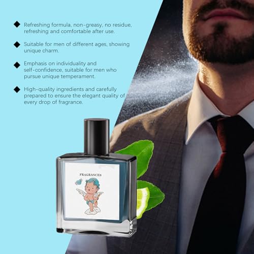 Pheromone Cologne for Men, Hypnosis 2.0 Cologne for Men, Pheromone-Infused Cologne For Men, Long-Lasting Pheromones Scent Fragrance - Image 3