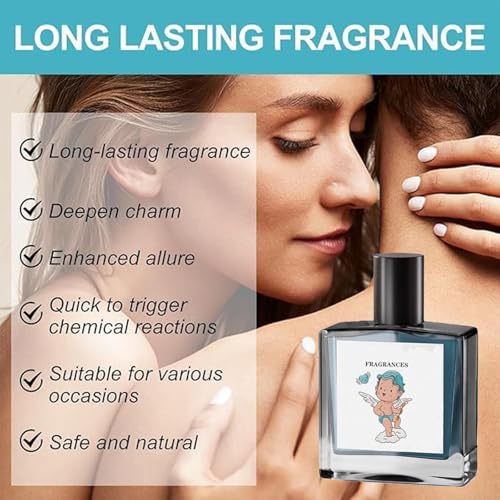 Pheromone Cologne for Men, Hypnosis 2.0 Cologne for Men, Pheromone-Infused Cologne For Men, Long-Lasting Pheromones Scent Fragrance - Image 4