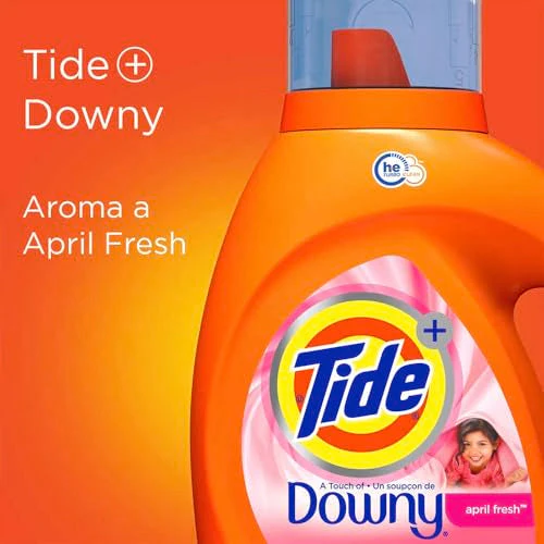 A Touch of Downy Liquid Laundry Detergent, April Fresh, HE Compatible, 3.9 L, 94 loads - Image 4
