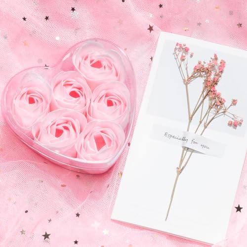 Birthday Gifts for Women Friendship, Rose Relaxing Spa Gifts Basket for Women Self Care Gifts Thank You Gifts Bath Set Valentines Day Gifts for Her Mom Sister Friends Wife Daughter Teacher Girlfriend - Image 8