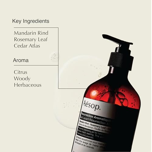 Aesop Reverence and Resurrection Aromatique Hand Wash Set | Gently Cleanses, Exfoliates, and Leaves Hands Smooth, Purified, and Refreshed | 16.9 Oz - Image 3