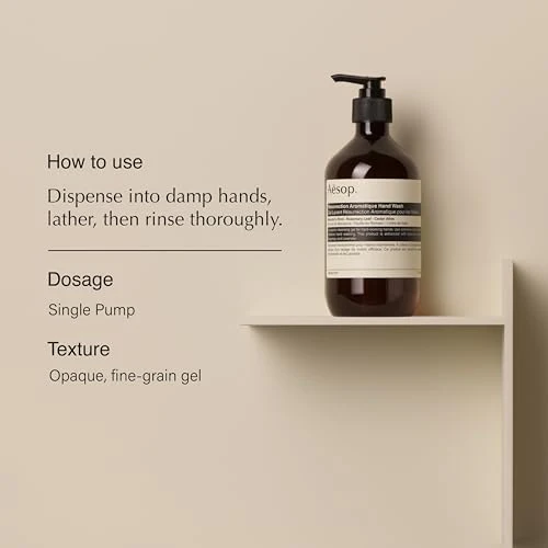 Aesop Reverence and Resurrection Aromatique Hand Wash Set | Gently Cleanses, Exfoliates, and Leaves Hands Smooth, Purified, and Refreshed | 16.9 Oz - Image 5