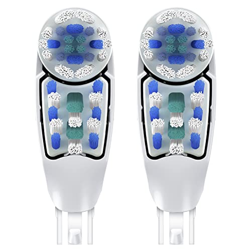 Oral-B Deep Clean Battery Powered Toothbrush Replacement Brush Heads Refill, Soft, 2 Count (Pack of 2) - Image 4