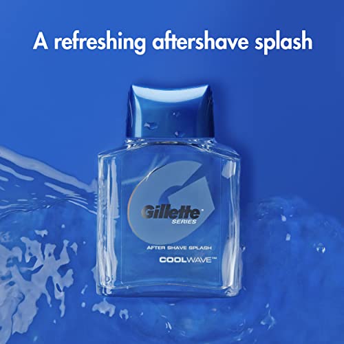 Gillette Series Cool Wave After Shave Lotion for Men, 3.3 fl oz - Image 4