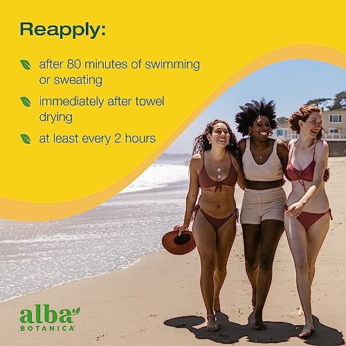 Alba Botanica Sensitive Sunscreen Spray for Face and Body, Fragrance-Free, Broad Spectrum SPF 50, Water Resistant, 5 fl. oz. Bottle (Pack of 2) - Image 8