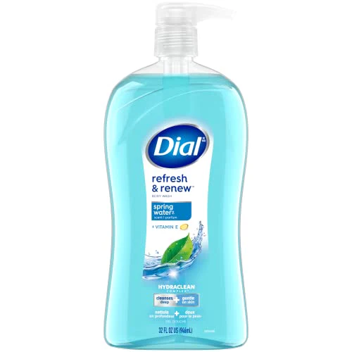 Dial Body Wash, Refresh & Renew Spring Water, 32 fl oz (Pack of 2) - Image 2
