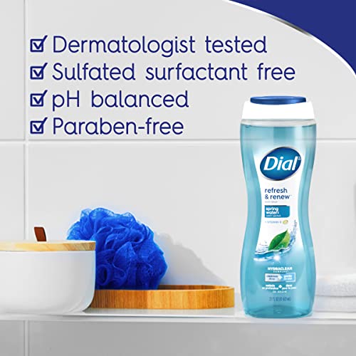 Dial Body Wash, Refresh & Renew Spring Water, 32 fl oz (Pack of 2) - Image 5