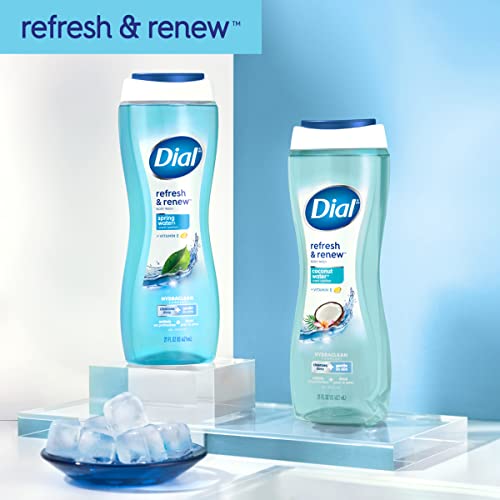 Dial Body Wash, Refresh & Renew Spring Water, 32 fl oz (Pack of 2) - Image 8