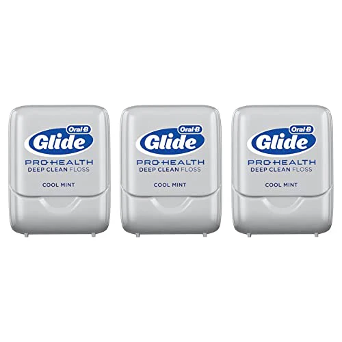 Oral-B Glide Pro-Health Dental Floss, Deep Clean Cool Mint Flavor, 40 M, 3 Count (Pack of 2) - Image 10
