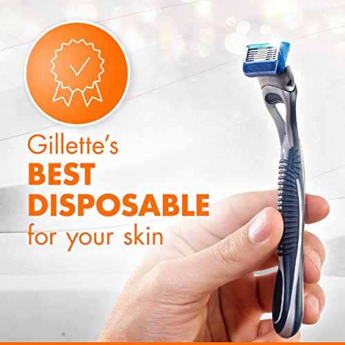 Gillette Sensor5 Men's Disposable Razors, 2 Count (Pack of 2) - Image 10