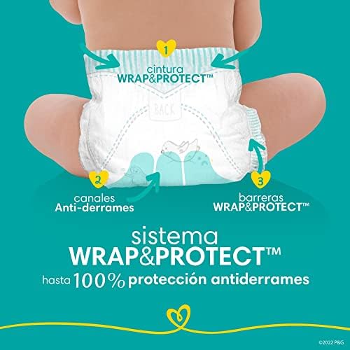 Pampers Swaddlers Diapers Preemie - Size P1, 27 Count, Ultra Soft Disposable Baby Diapers (Pack of 4) - Image 3