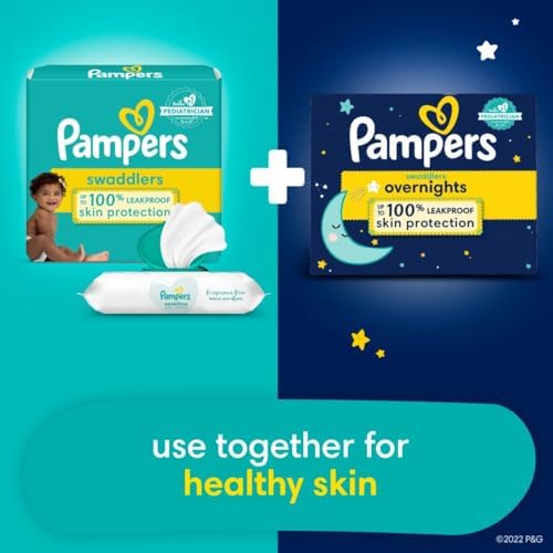 Pampers Swaddlers Diapers Preemie - Size P1, 27 Count, Ultra Soft Disposable Baby Diapers (Pack of 4) - Image 9