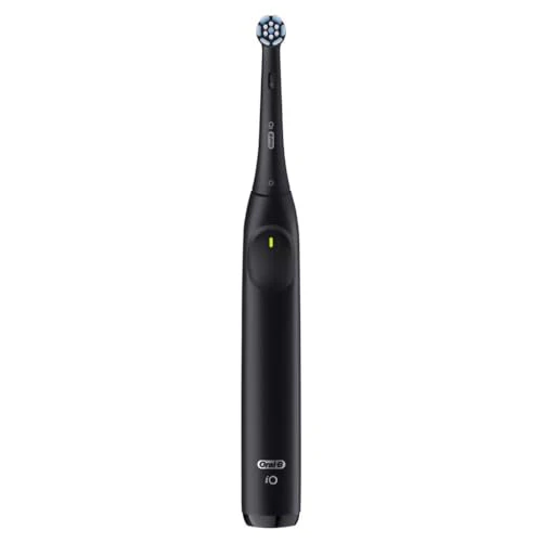 Oral-B iO Series 2 Rechargeable Electric Powered Toothbrush, Night Black with 1 Gentle Care Brush Head - Automatic Pressure Sensor to Protect Gums - 3 Modes - 2 Min Timer - Image 10