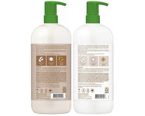 SheaMoisture Natural Infusions Hydrating and Moisture Boosting Shampoo & Conditioner Set, 34 fl oz, for Wavy, Curly, Straight Hair - ComboCreations Box for Holiday Gift Sets, Christmas Gifts - Image 2