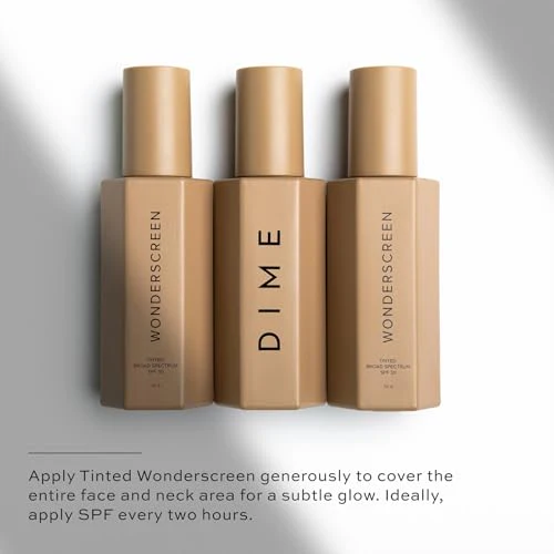 DIME Beauty Tinted Glow Wonderscreen SPF 30, Mineral Sunscreen for Face with 19% Zinc Oxide, Tinted Moisturizer with SPF, 50 g (Shade 02) - Image 8