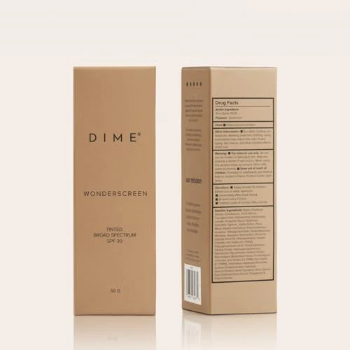 DIME Beauty Tinted Glow Wonderscreen SPF 30, Mineral Sunscreen for Face with 19% Zinc Oxide, Tinted Moisturizer with SPF, 50 g (Shade 02) - Image 9