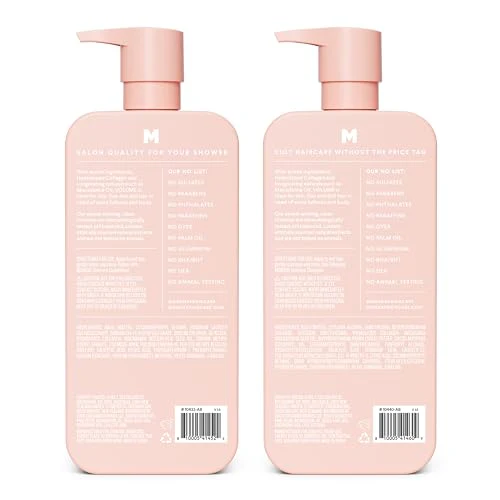 MONDAY HAIRCARE Volume Shampoo + Conditioner Set (2 Pack) 27oz Each for Thin, Fine, and Oily Hair, Made from Coconut Oil, Ginger Extract, & Vitamin E, 100% Recyclable Bottles - Image 2