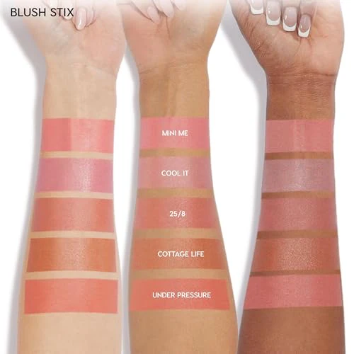 ColourPop Blush Stix - Cream Blush Stick with a Blendable, Hydrating Formula and Natural, Skin-Like Finish - Buildable Cream Blush for Cheeks, Eyes & Lips - Mini Me (0.28 oz) - Image 4
