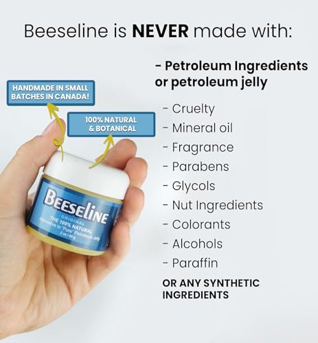 Beeseline Original Unpetroleum - 100% Natural & Hypoallergenic Alternative to Petroleum Jelly - Lips, Hands, Baby, Makeup Remover and More (2 Ounce) - Image 2