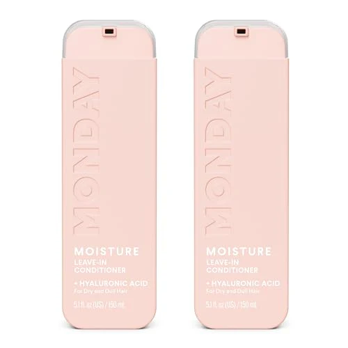 MONDAY HAIRCARE Moisture Leave-in Conditioner 5 Oz Dual Pack