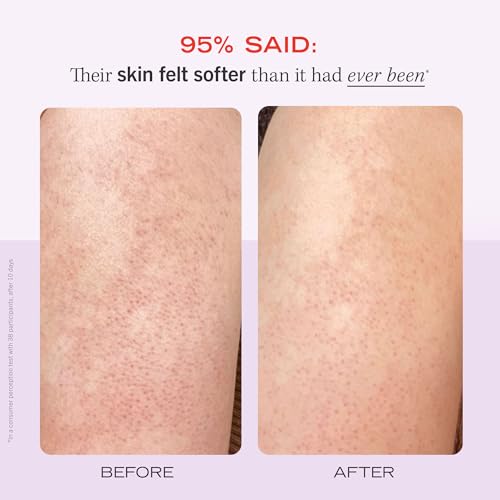 First Aid Beauty - KP Bump Eraser Body Scrub with 10% AHA, Keratosis Pilaris Exfoliater with Glycolic and Lactic acids, Helps Reduce Chicken Skin Bumps, Safe for Sensitive Skin, Strawberry Scent, 2 oz - Image 4