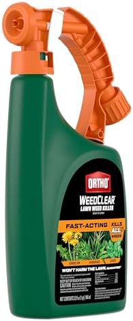 Ortho WeedClear Lawn Weed Killer Ready to Spray: for Northern Lawns, Kills Dandelion, Crabgrass, and Clover, 32 oz., 2-Pack - Image 5
